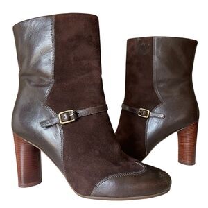 Marc By Marc Jacobs Dark Brown Heeled Boots